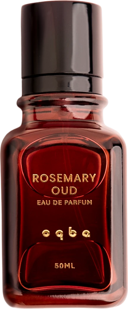 Oqba Rosemary Oud, an oud eau de parfum, 50 ml bottle